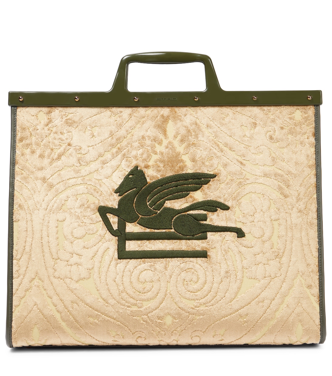 Большая жаккардовая сумка-тоут Love Trotter Etro, Patterned
Большая жаккардовая сумка-тоут Love Trotter Etro, Patterned