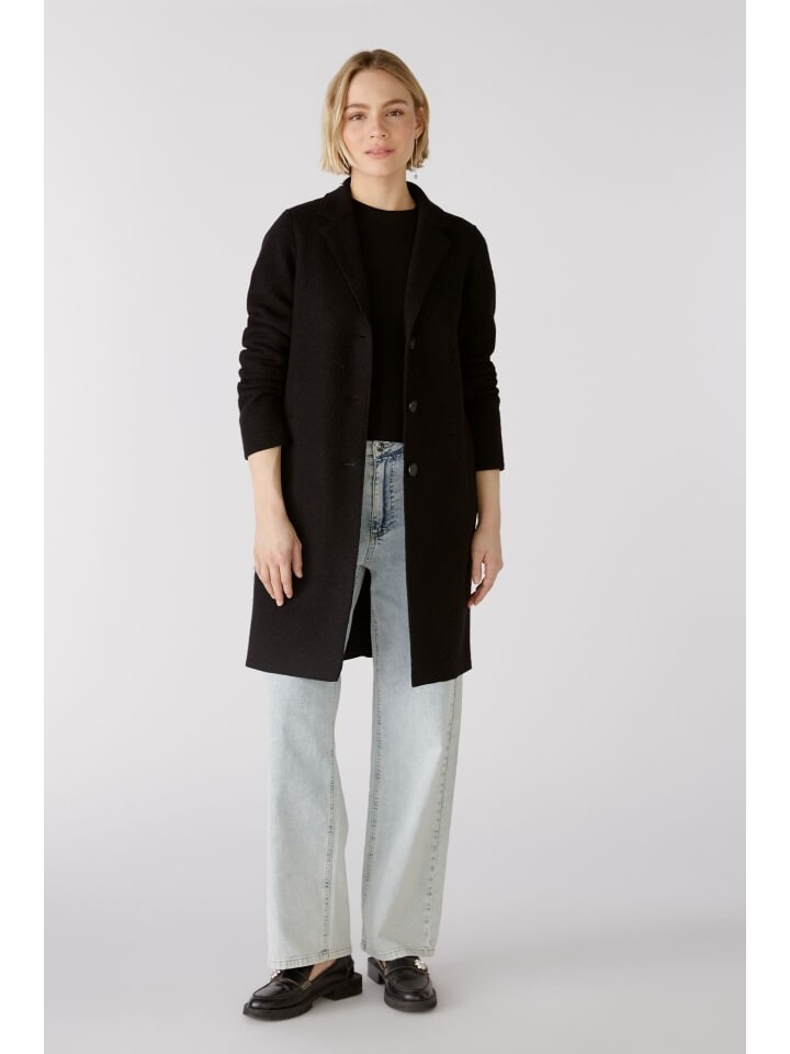 Шерстяная куртка Oui, черный
Шерстяная куртка Oui, черный