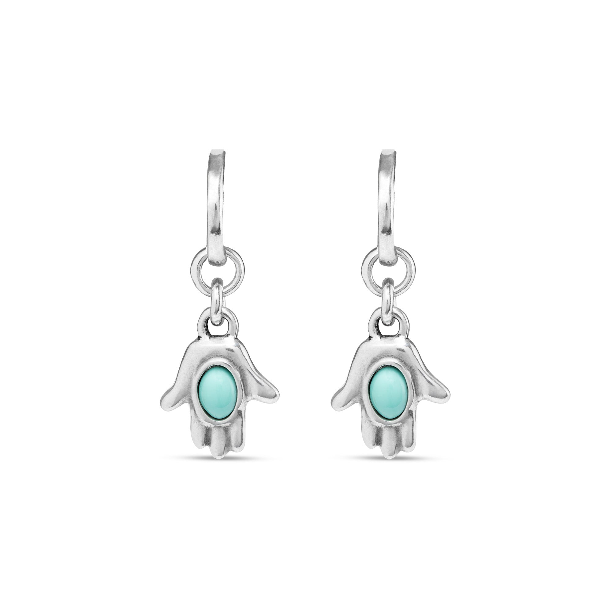 Серьги-кольца из металлического сплава, покрытые серебром высшей пробы. Подвеска на руку из муранского стекла. Unode49, бирюзово-серебряный
Серьги-кольца из металлического сплава, покрытые серебром высшей пробы. Подвеска на руку из муранского стекла. Unode49, бирюзово-серебряный