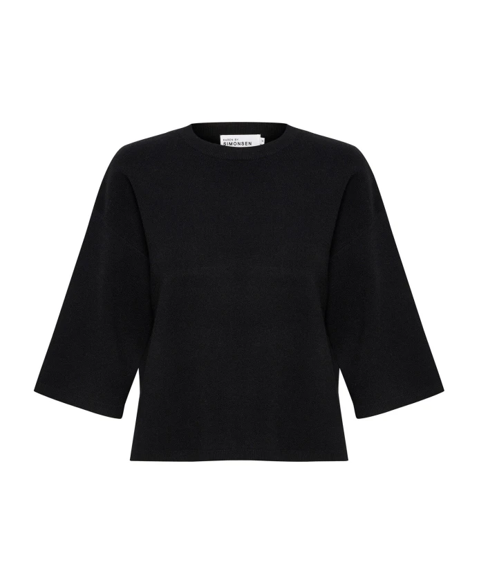 Вязаная футболка с изображением метеорита Karen By Simonsen, черный
Вязаная футболка с изображением метеорита Karen By Simonsen, черный