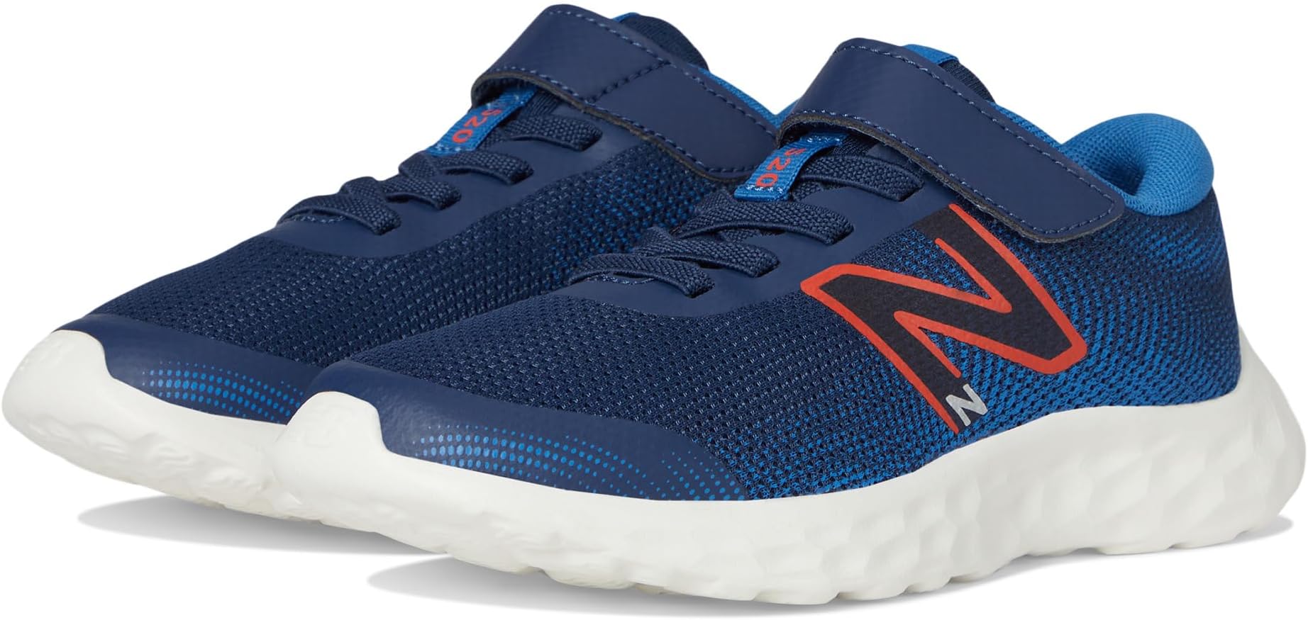 Кроссовки New Balance Kids 520v8 Bungee Lace, NB Navy/Neo Flame
Кроссовки New Balance Kids 520v8 Bungee Lace, NB Navy/Neo Flame