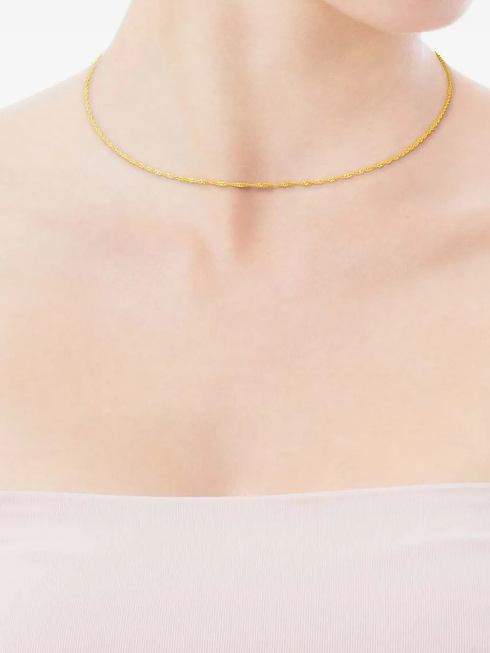 Ожерелье из витой цепи из 18-каратного желтого золота TOUS, золотой
Ожерелье из витой цепи из 18-каратного желтого золота TOUS, золотой