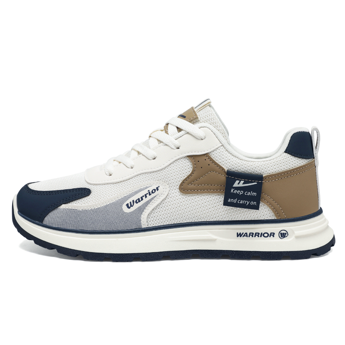 WARRIOR Мужские прочные влагоотводящие легкие низкие повседневные беговые кроссовки бежевый хаки синий, цвет Beige Khaki Blue
WARRIOR Мужские прочные влагоотводящие легкие низкие повседневные беговые кроссовки бежевый хаки синий, цвет Beige Khaki Blue