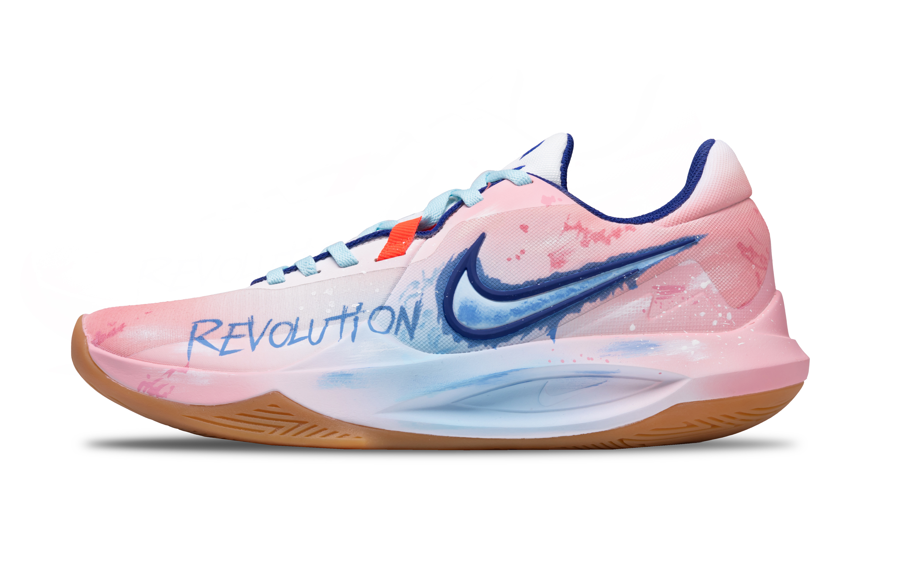 Nike Баскетбольные кроссовки Precision 6 Low Top мужские розово-синие
Nike Баскетбольные кроссовки Precision 6 Low Top мужские розово-синие