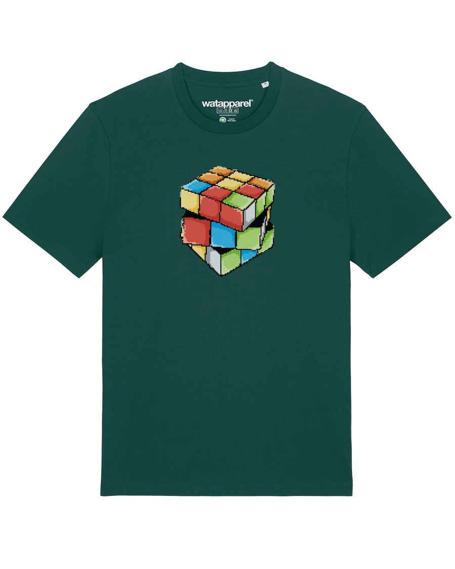 Рубашка Watapparel Pixel Zauberwürfel, темно-зеленый
Рубашка Watapparel Pixel Zauberwürfel, темно-зеленый