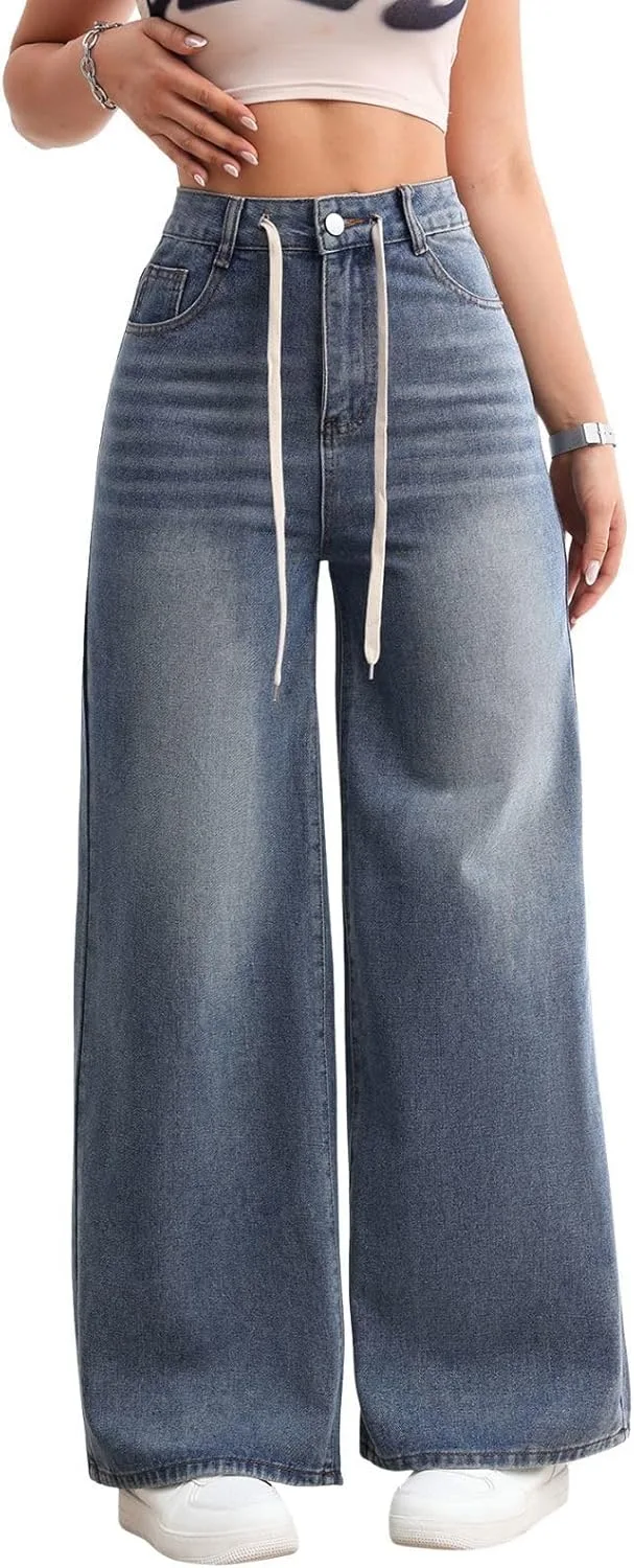 Брюки-джинсы Baggy, широкие с высокой талией Lafaguw
Брюки-джинсы Baggy, широкие с высокой талией Lafaguw