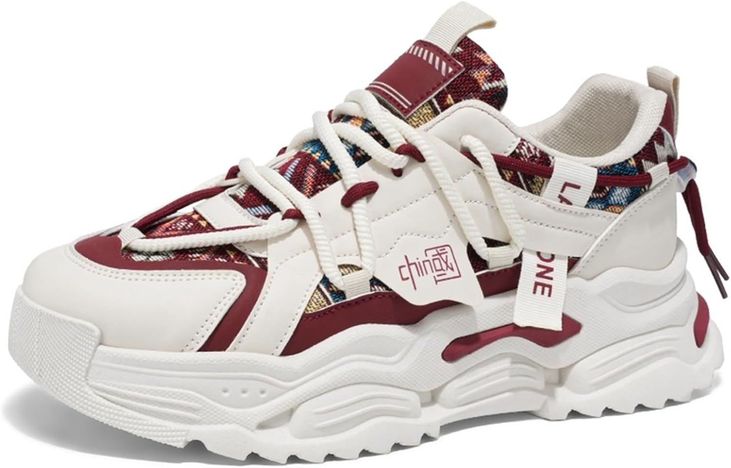 Модные кроссовки на платформе с китайским узором и шнуровкой для мужчин, повседневные, противоскользящие, для бега, прогулок, спорта, тренажерного зала и вождения Netehadi, красный
Модные кроссовки на платформе с китайским узором и шнуровкой для мужчин, повседневные, противоскользящие, для бега, прогулок, спорта, тренажерного зала и вождения Netehadi, красный