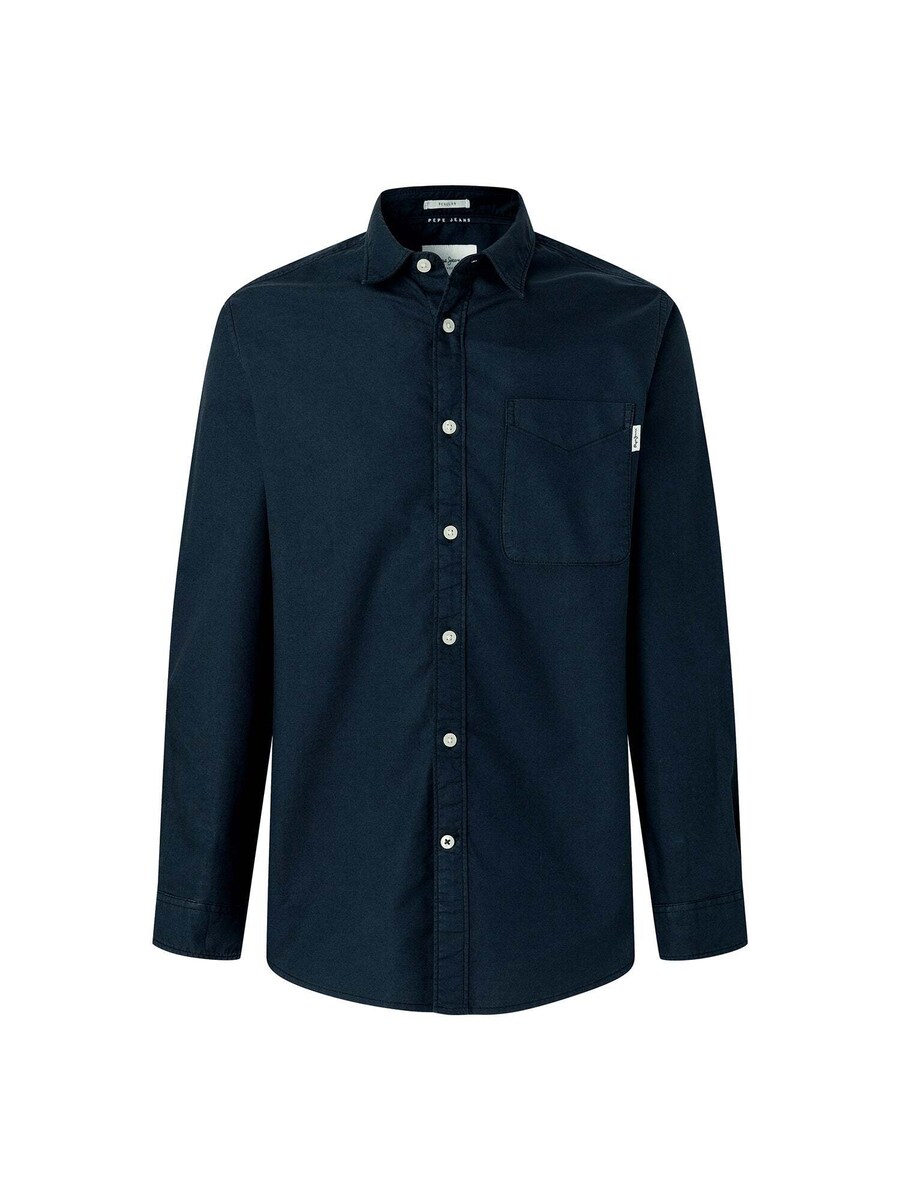 Рубашка на пуговицах классического кроя Pepe Jeans, темно-синий
Рубашка на пуговицах классического кроя Pepe Jeans, темно-синий