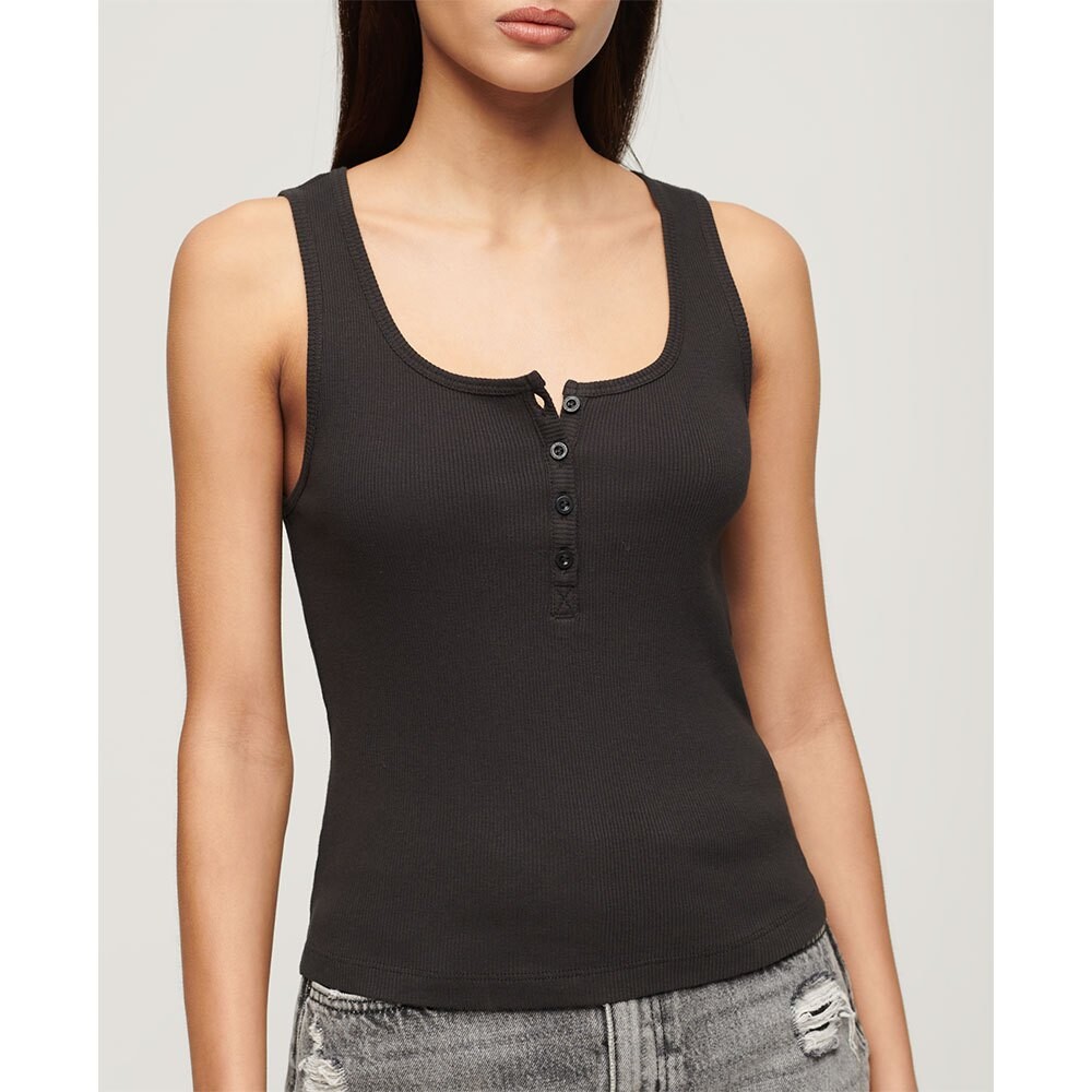 Рубашка Superdry Essential Button Down Sleeveless, черный
Рубашка Superdry Essential Button Down Sleeveless, черный