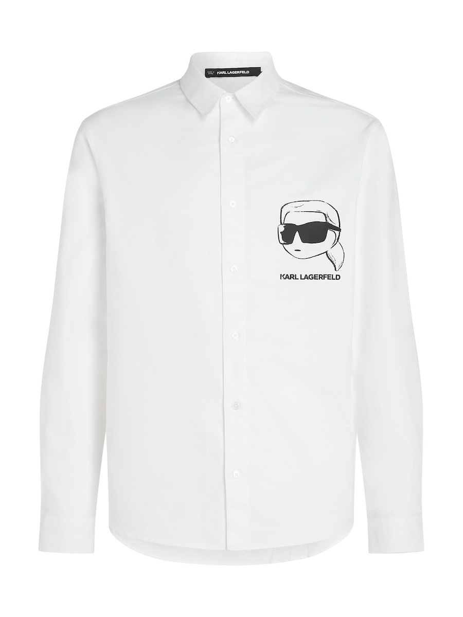 Рубашка на пуговицах классического кроя Karl Lagerfeld, белый
Рубашка на пуговицах классического кроя Karl Lagerfeld, белый