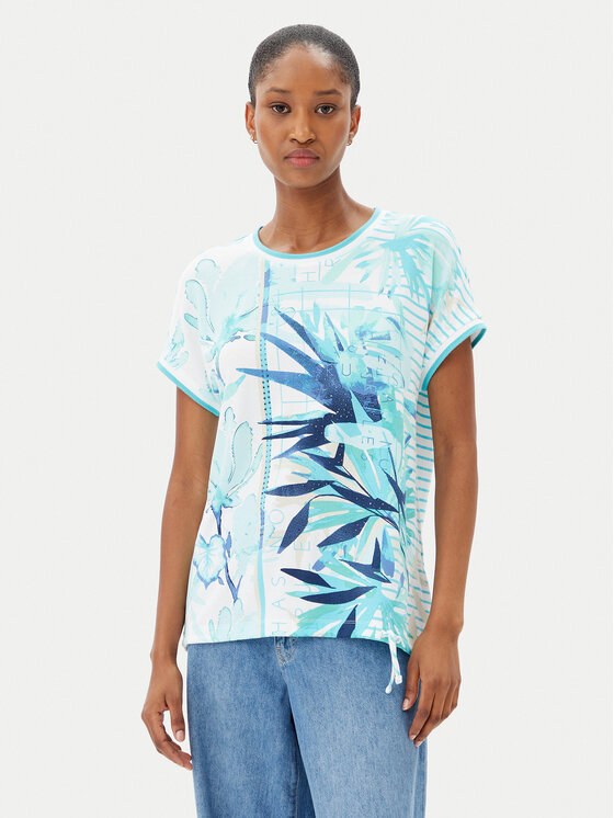 Футболка обычного кроя 11105047 Olsen, синий
Футболка обычного кроя 11105047 Olsen, синий