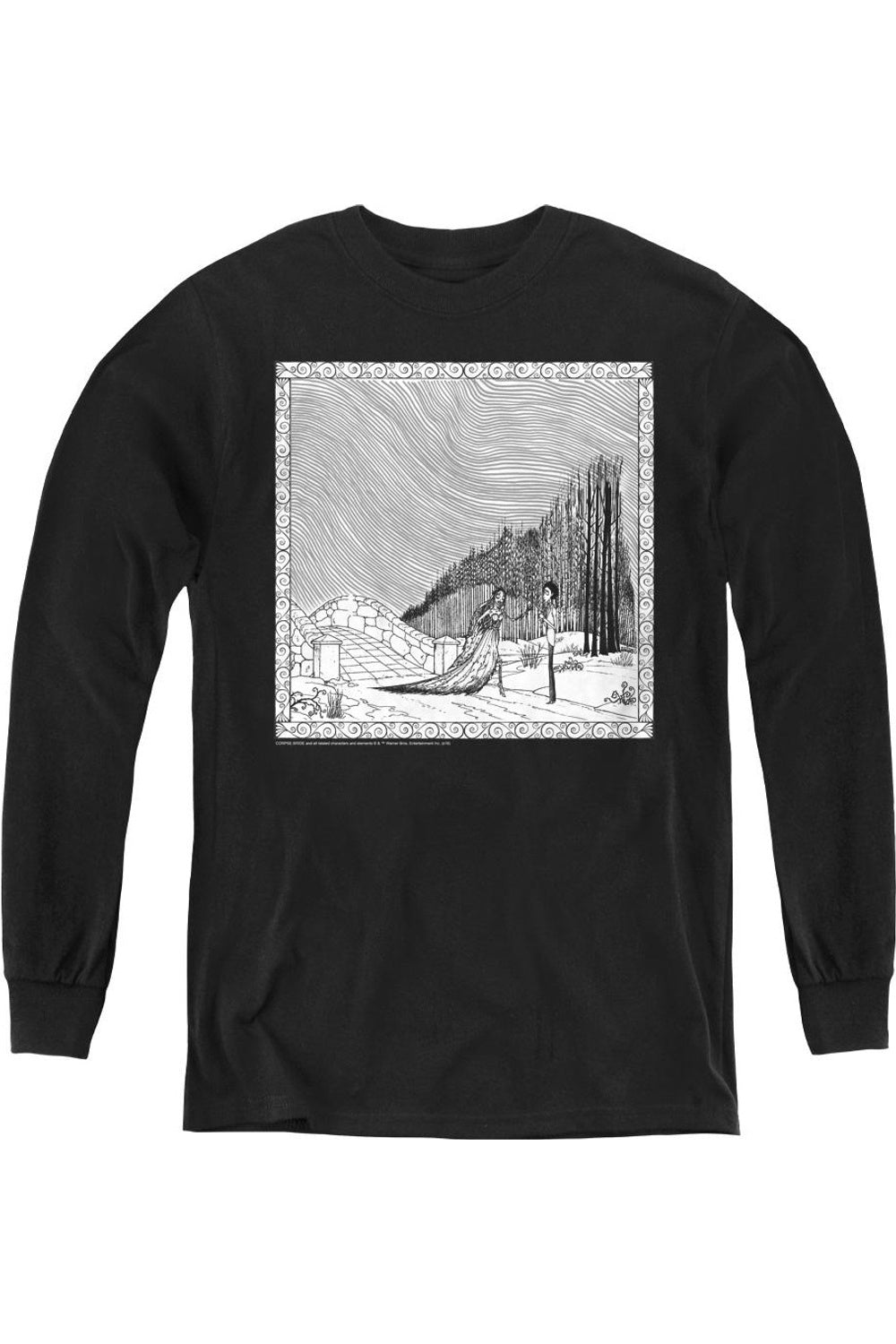 Футболка с длинным рукавом "Моя любимая" Corpse Bride Gildan, черный
Футболка с длинным рукавом "Моя любимая" Corpse Bride Gildan, черный