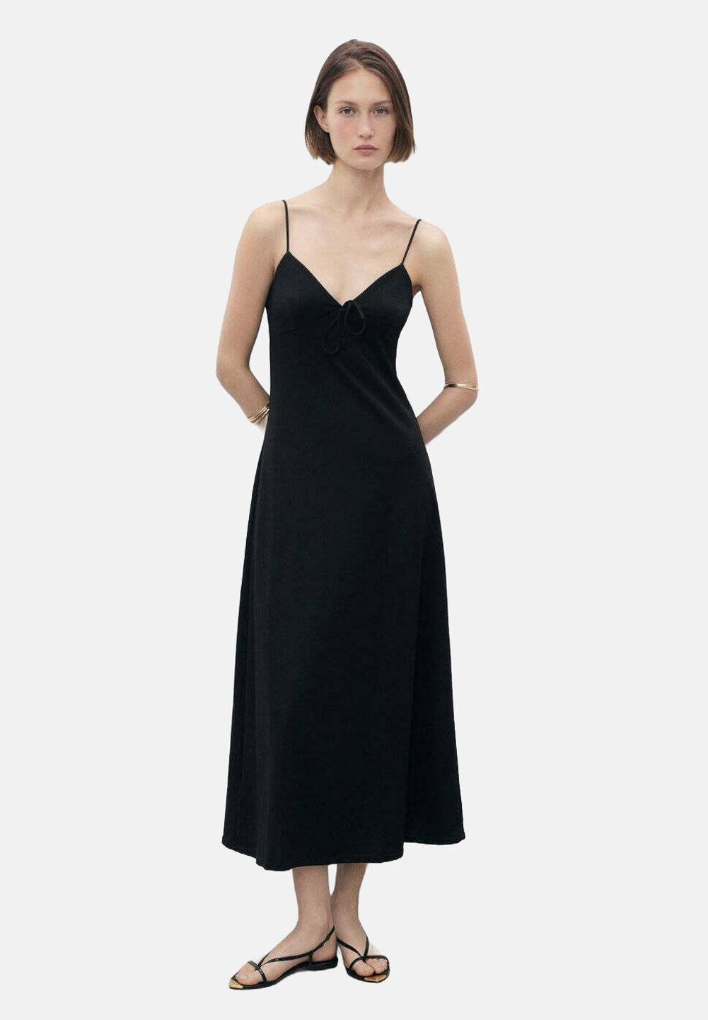 Повседневное платье Mango, черный
Повседневное платье Mango, черный