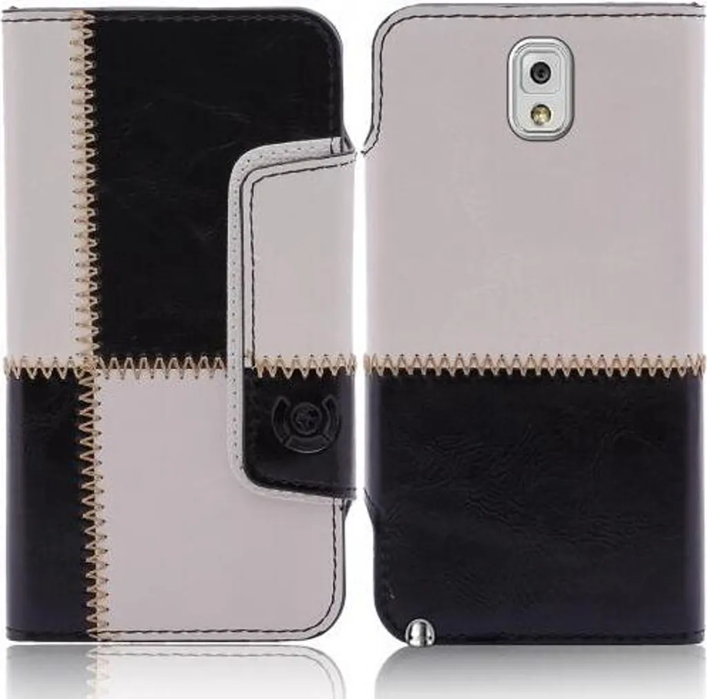 Чехол для Samsung Note 3 N9000 N9002 N9005 numia книжный стиль узор шва черно-белый
Чехол для Samsung Note 3 N9000 N9002 N9005 numia книжный стиль узор шва черно-белый