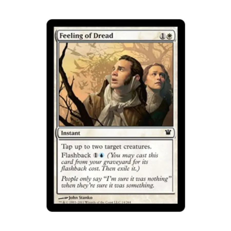 CCG Чувство страха (С), MTG - Innistrad
CCG Чувство страха (С), MTG - Innistrad