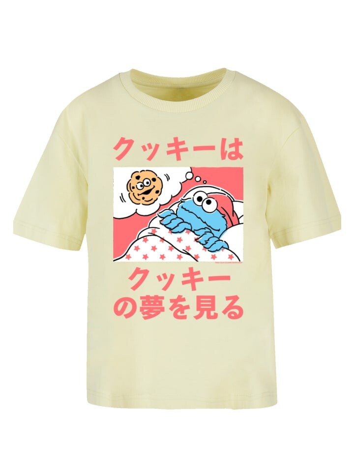 Футболка F4NT4STIC Ladies Everyday Tee Sesamstraße Cookie Dreams, цвет softyellow
Футболка F4NT4STIC Ladies Everyday Tee Sesamstraße Cookie Dreams, цвет softyellow