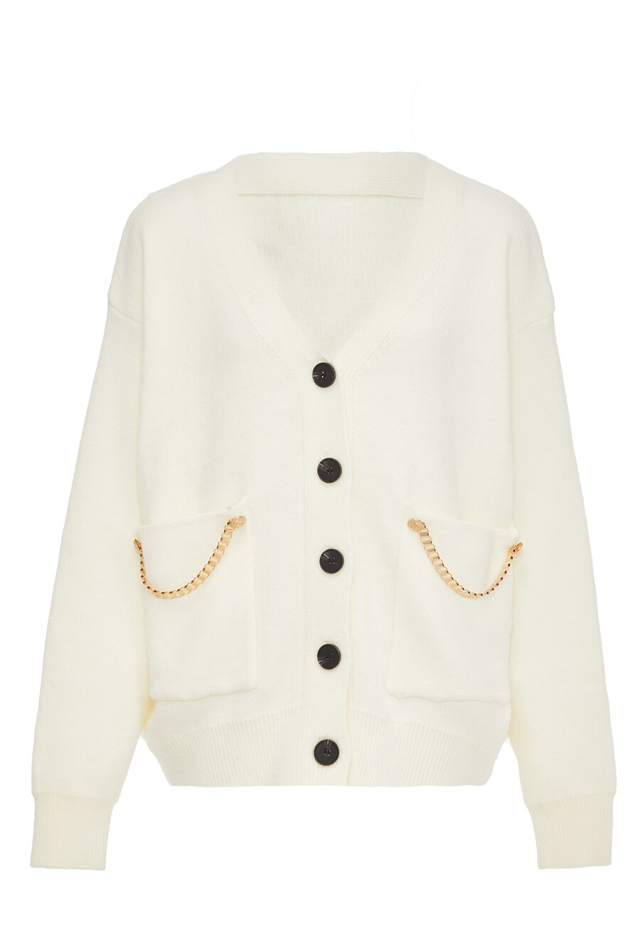 Вязаный кардиган caissa, белый
Вязаный кардиган caissa, белый