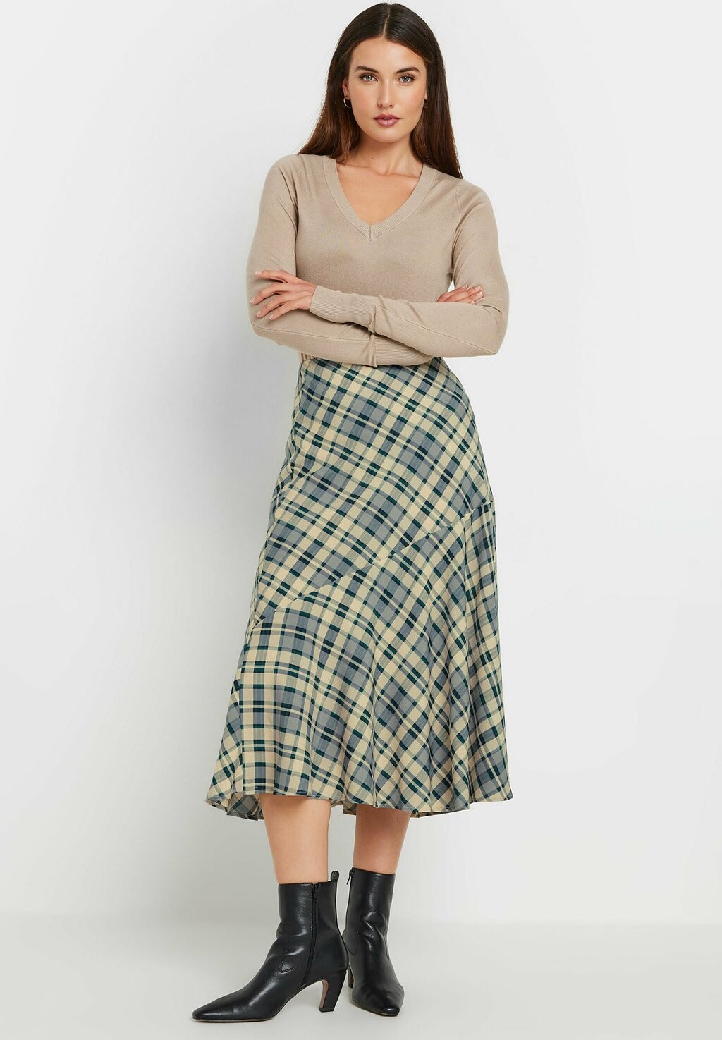 Юбка А-силуэта CHECK TIERED Long Tall Sally, зеленый
Юбка А-силуэта CHECK TIERED Long Tall Sally, зеленый