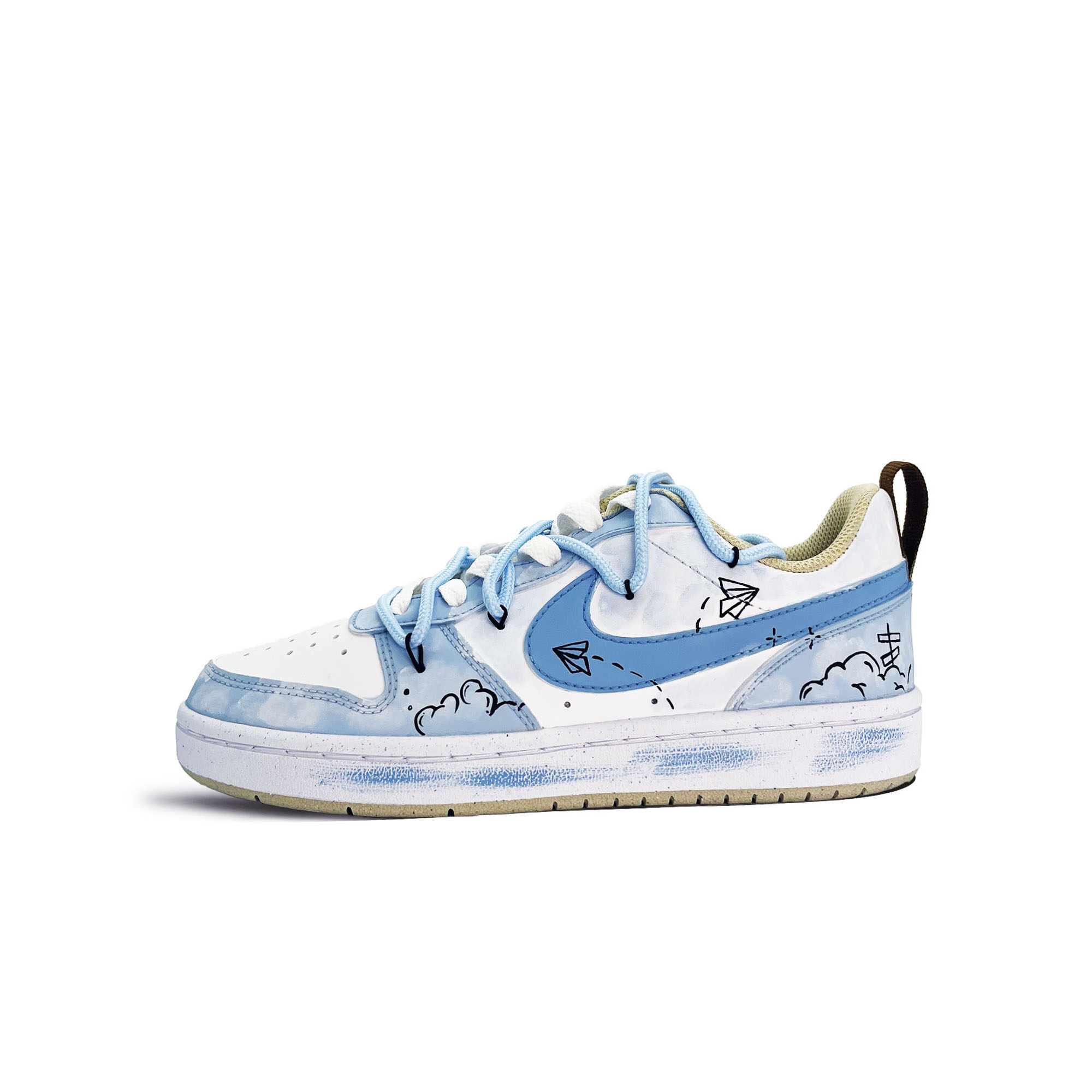 Детские кроссовки для скейтбординга Court Borough с нескользящей подошвой и износостойкими подошвами для подростков Nike, синий
Детские кроссовки для скейтбординга Court Borough с нескользящей подошвой и износостойкими подошвами для подростков Nike, синий