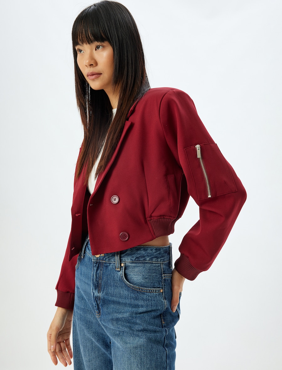 Блейзер Koton, бордовый
Блейзер Koton, бордовый