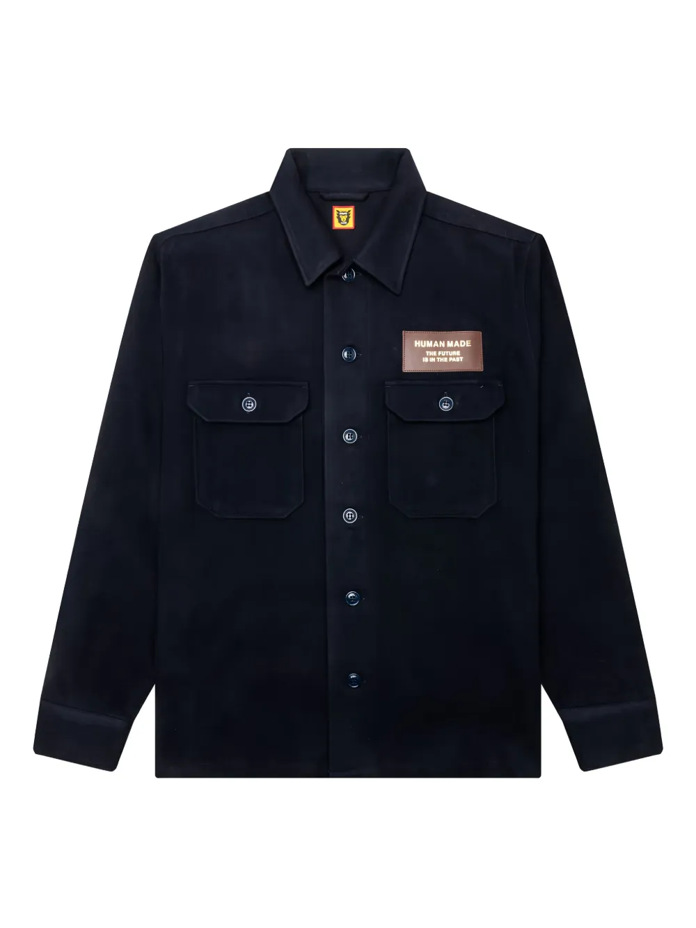 Рубашка с вышитым логотипом Human Made, черный
Рубашка с вышитым логотипом Human Made, черный