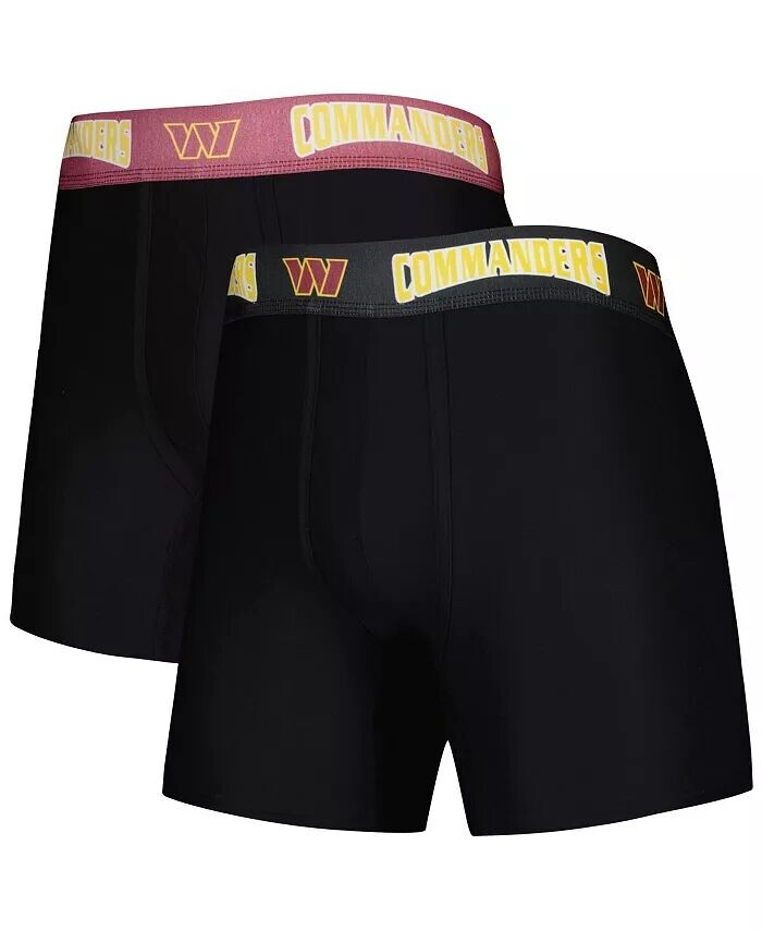Набор из 2 мужских трусов-боксеров Washington Commanders черного и бордового цвета Concepts Sport
Набор из 2 мужских трусов-боксеров Washington Commanders черного и бордового цвета Concepts Sport