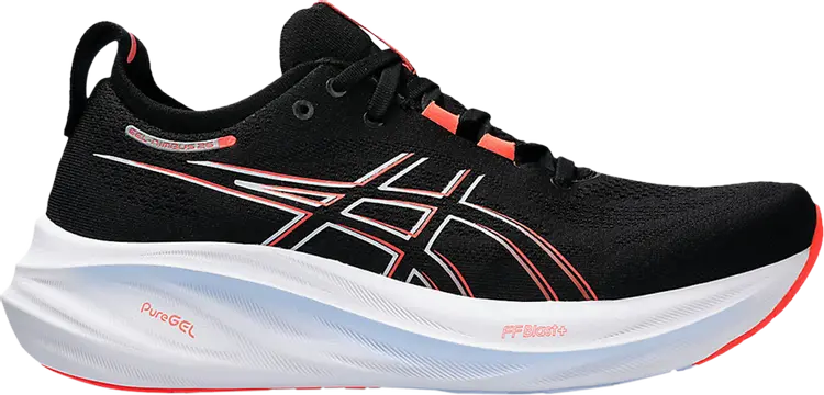 Кроссовки Gel Nimbus 26 'Black True Red', черный
Кроссовки Gel Nimbus 26 'Black True Red', черный
