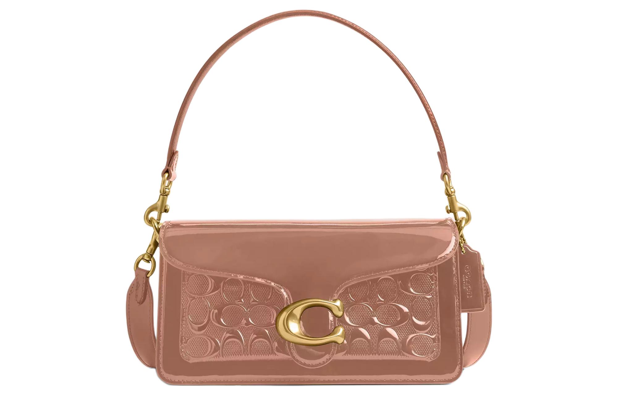 Coach Женская сумка через плечо Tabby из лакированной кожи, розовая
Coach Женская сумка через плечо Tabby из лакированной кожи, розовая