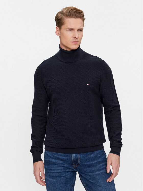 Свитер с высоким воротником обычного кроя Tommy Hilfiger, синий
Свитер с высоким воротником обычного кроя Tommy Hilfiger, синий