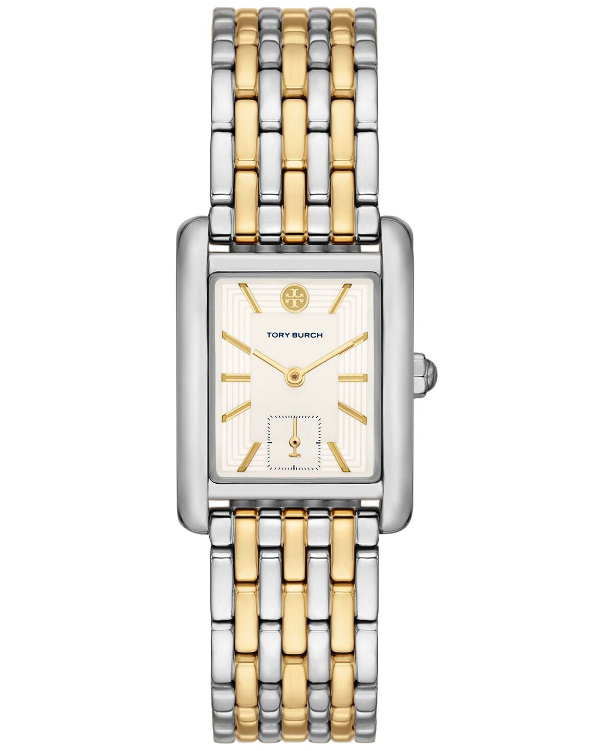 Женские двухцветные часы-браслет The Eleanor из нержавеющей стали, 25 мм Tory Burch
Женские двухцветные часы-браслет The Eleanor из нержавеющей стали, 25 мм Tory Burch