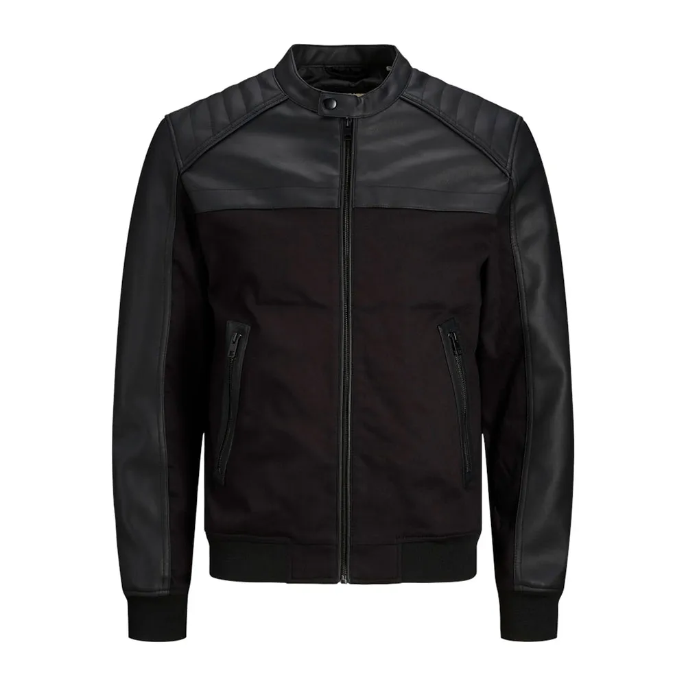 Куртка Jack & Jones Reign Pu bomber, черный
Куртка Jack & Jones Reign Pu bomber, черный