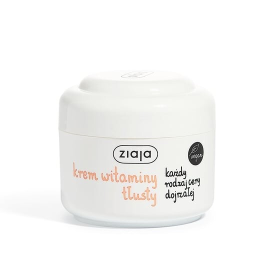 Жирный витаминный крем, 50 мл Ziaja
Жирный витаминный крем, 50 мл Ziaja