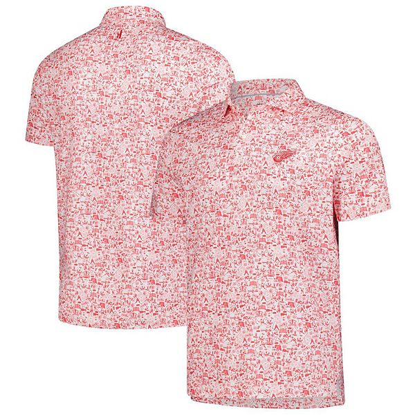 Мужская поло Detroit Red Wings Slapshot красного и белого цветов Johnnie-O
Мужская поло Detroit Red Wings Slapshot красного и белого цветов Johnnie-O