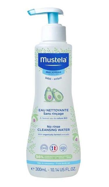 Mustela Bebe очищающая вода, 300 ml
Mustela Bebe очищающая вода, 300 ml
