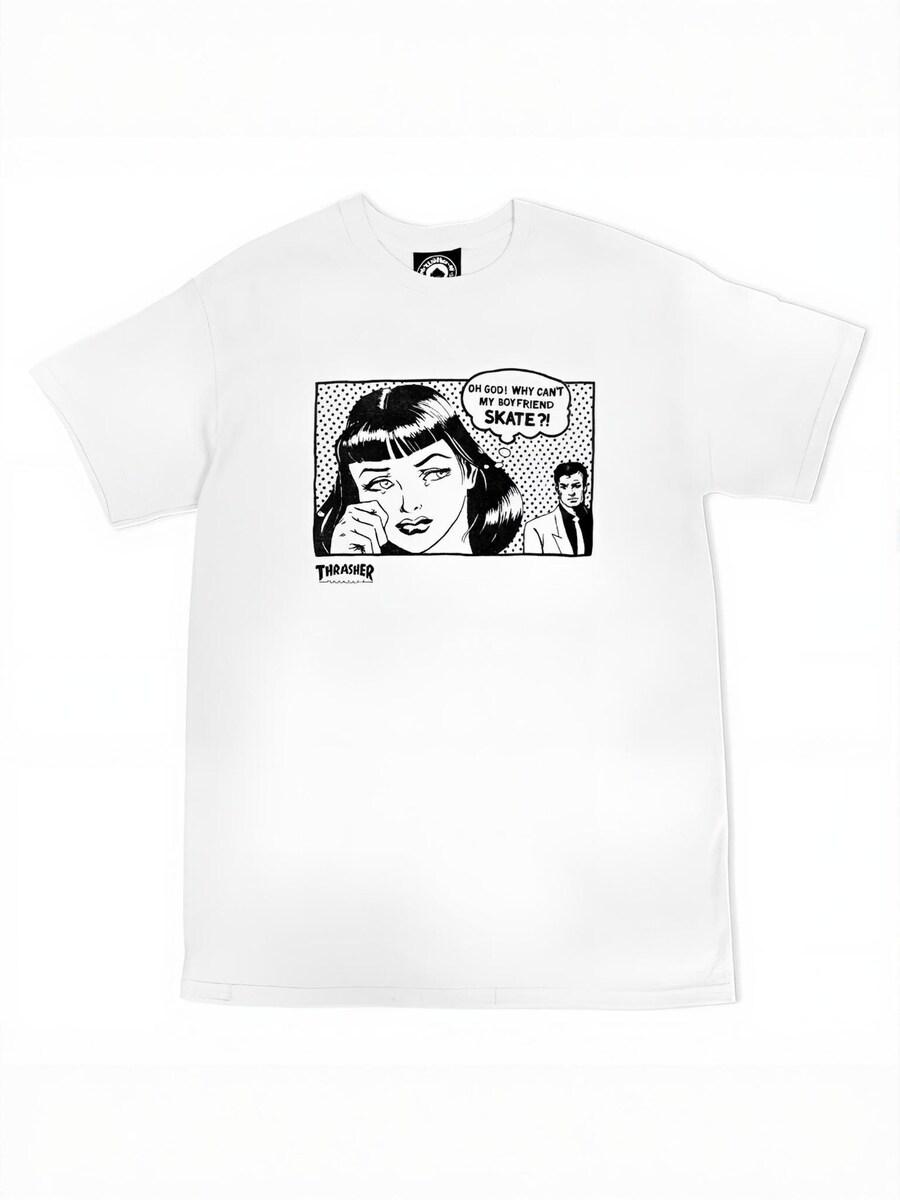 Рубашка THRASHER BOYFRIEND, белый
Рубашка THRASHER BOYFRIEND, белый