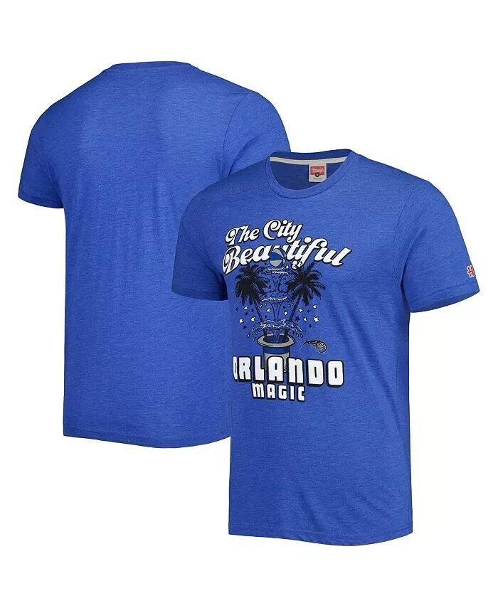 Мужская и женская футболка Royal Orlando Magic Hometown Hyper Local Tri-Blend Homage
Мужская и женская футболка Royal Orlando Magic Hometown Hyper Local Tri-Blend Homage