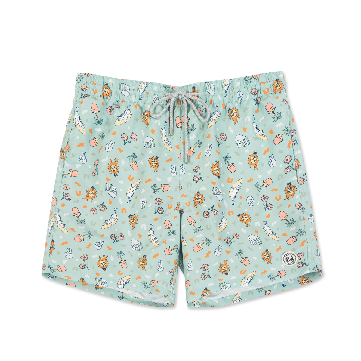 Пляжные шорты Unisex Light Gray SURFCUZ, светло-серый
Пляжные шорты Unisex Light Gray SURFCUZ, светло-серый