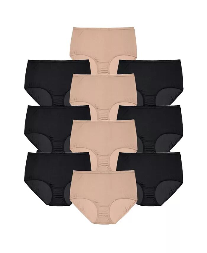 Хлопковые трусы больших размеров, упаковка из 10 шт Comfort Choice, бежевый
Хлопковые трусы больших размеров, упаковка из 10 шт Comfort Choice, бежевый