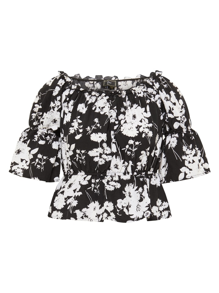 Женская блузка Carmen в черно-белом цвете faina
Женская блузка Carmen в черно-белом цвете faina