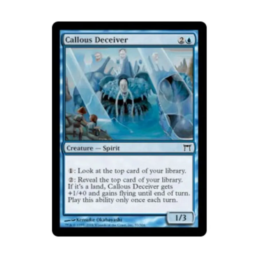 CCG Бессердечный обманщик (С), MTG - Champions of Kamigawa
CCG Бессердечный обманщик (С), MTG - Champions of Kamigawa