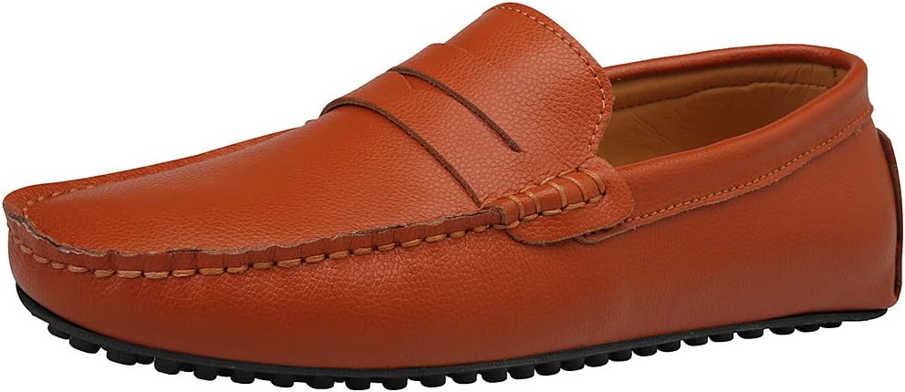 Мужские стильные мокасины ANUFER из искусственной кожи, домашние туфли с отделкой под пенни, оранжевый
Мужские стильные мокасины ANUFER из искусственной кожи, домашние туфли с отделкой под пенни, оранжевый