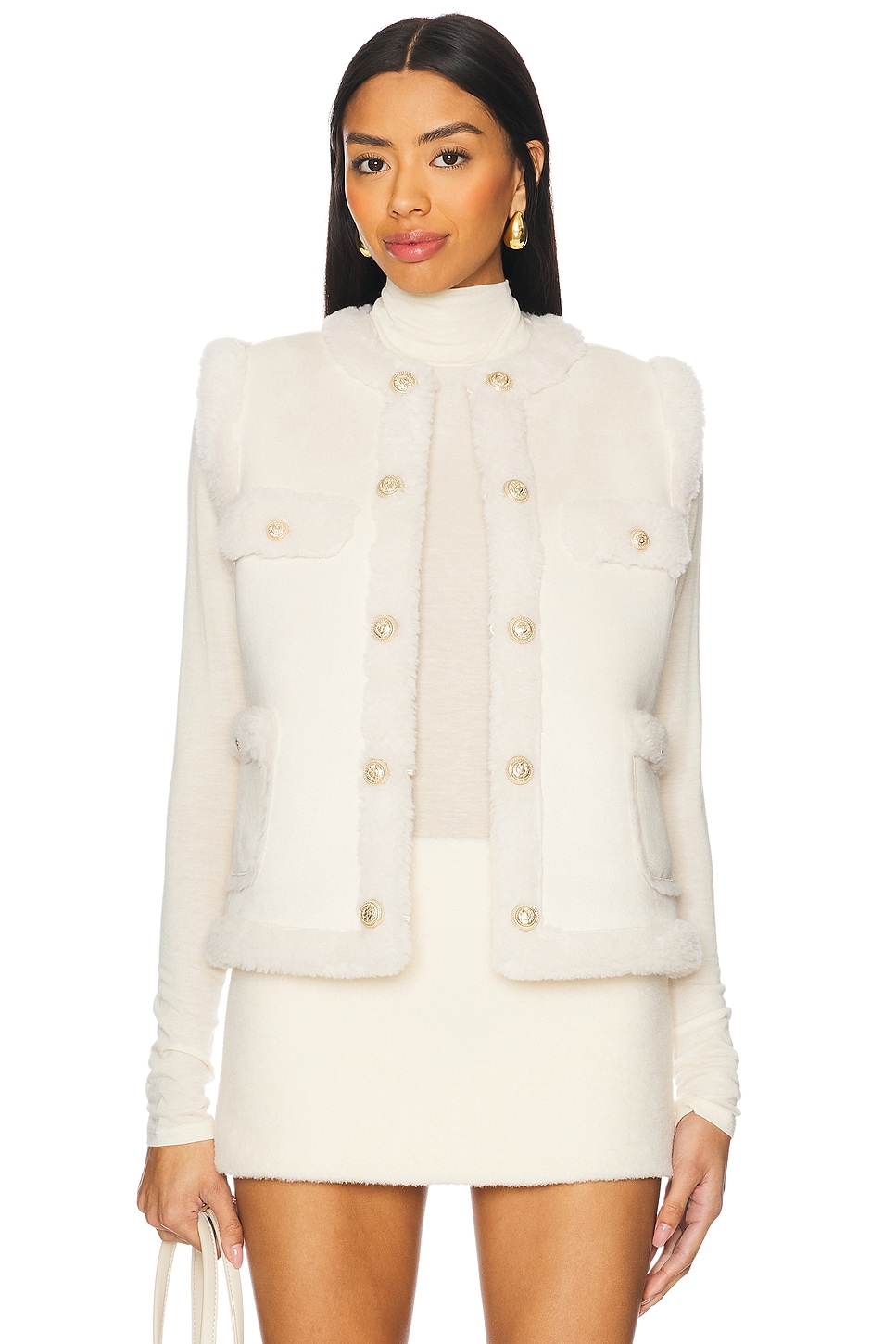 Жилет из искусственной овчины chad Generation Love, белый
Жилет из искусственной овчины chad Generation Love, белый