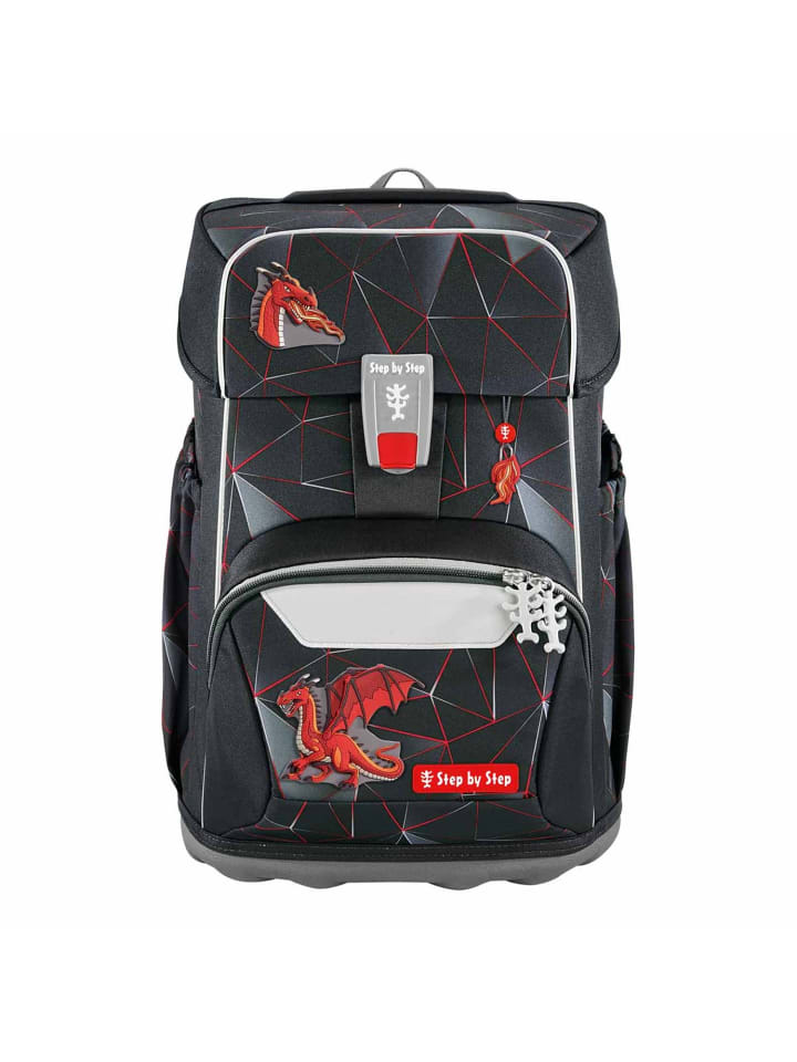 Step by Step Огромный школьный рюкзак Dragon Drako из 5 предметов, черный
Step by Step Огромный школьный рюкзак Dragon Drako из 5 предметов, черный
