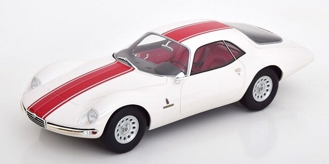 Maxima Alfa Romeo Tz2 Coupe Pininfarina 1965 1:18 Max001 IXO
Maxima Alfa Romeo Tz2 Coupe Pininfarina 1965 1:18 Max001 IXO