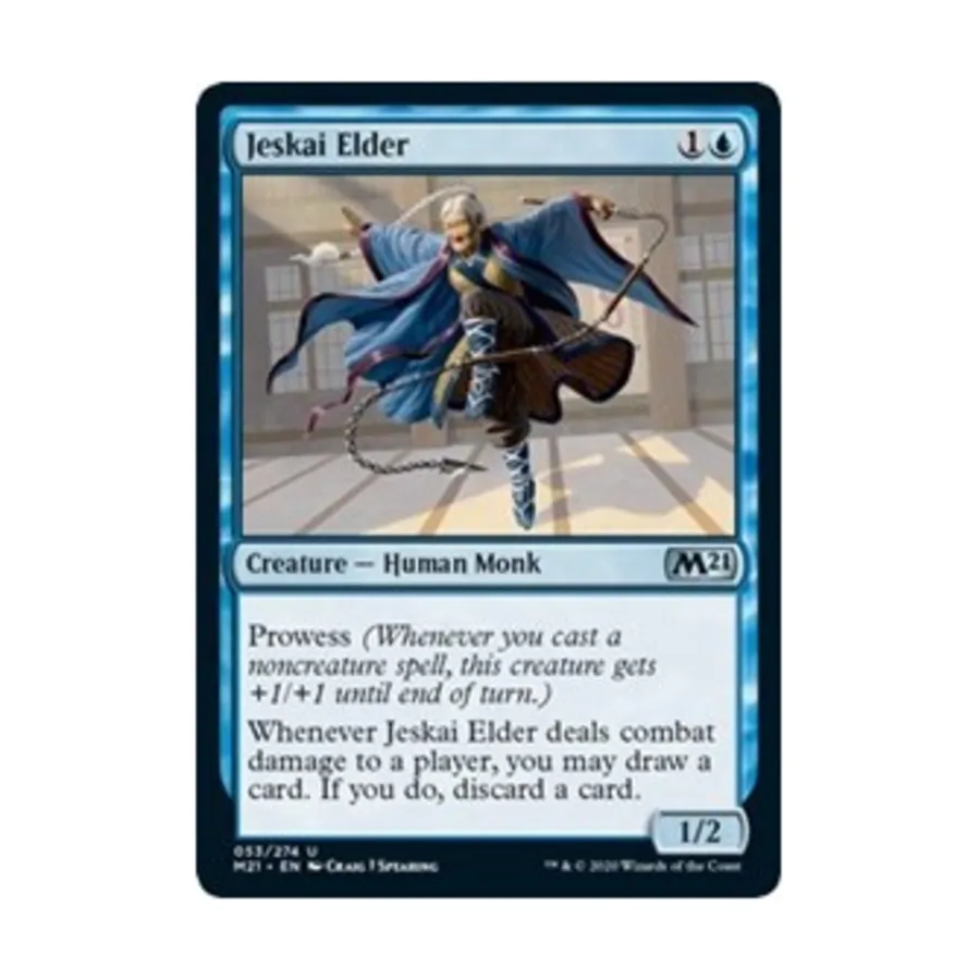 CCG Джескай Старший (Ю), MTG - Core Set 2021
CCG Джескай Старший (Ю), MTG - Core Set 2021
