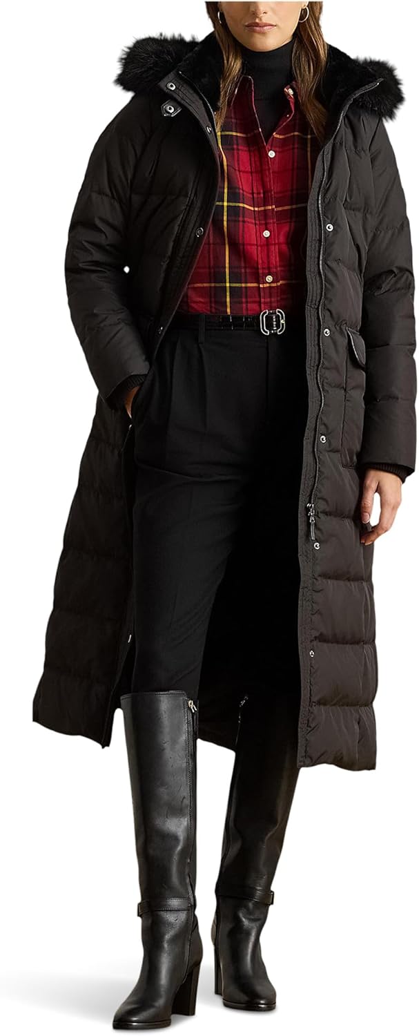 Lauren Ralph Lauren женская куртка Ff Trim Puffer 50/50 45", Black
Lauren Ralph Lauren женская куртка Ff Trim Puffer 50/50 45", Black