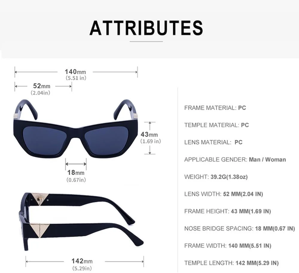 Маленькие солнцезащитные очки «кошачий глаз» для мужчин и женщин, дорожные солнцезащитные очки, винтажные ретро-очки, защита от ультрафиолета UV400 TYUVIVO, Brown
Маленькие солнцезащитные очки «кошачий глаз» для мужчин и женщин, дорожные солнцезащитные очки, винтажные ретро-очки, защита от ультрафиолета UV400 TYUVIVO, Brown