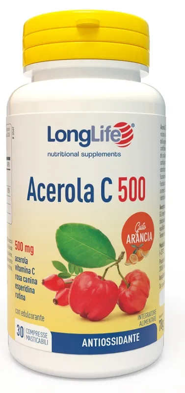 Longlife Ацерола C500 Оранжевый Long Life
Longlife Ацерола C500 Оранжевый Long Life