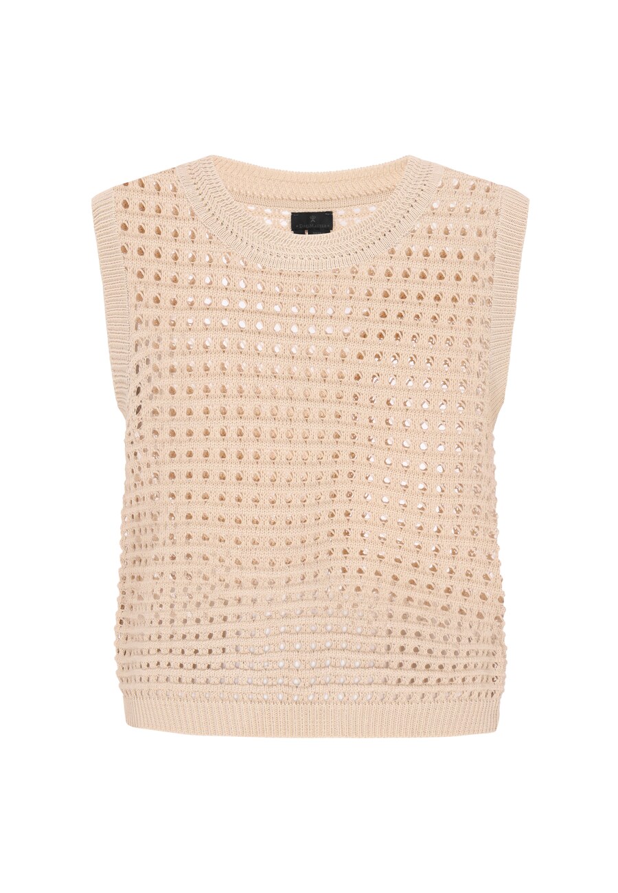 Вязаный жилет DreiMaster Klassik, бежевый
Вязаный жилет DreiMaster Klassik, бежевый