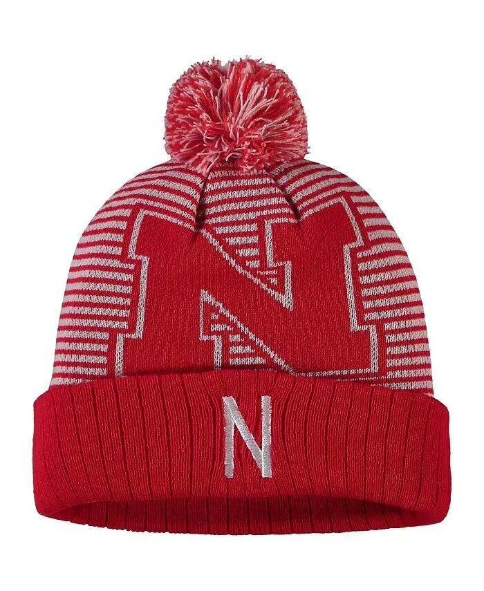 Мужская вязаная шапка Scarlet Nebraska Huskers с манжетами и помпоном Top Of The World
Мужская вязаная шапка Scarlet Nebraska Huskers с манжетами и помпоном Top Of The World